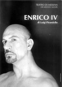 la copertina del programma di sala di "Enrico IV"